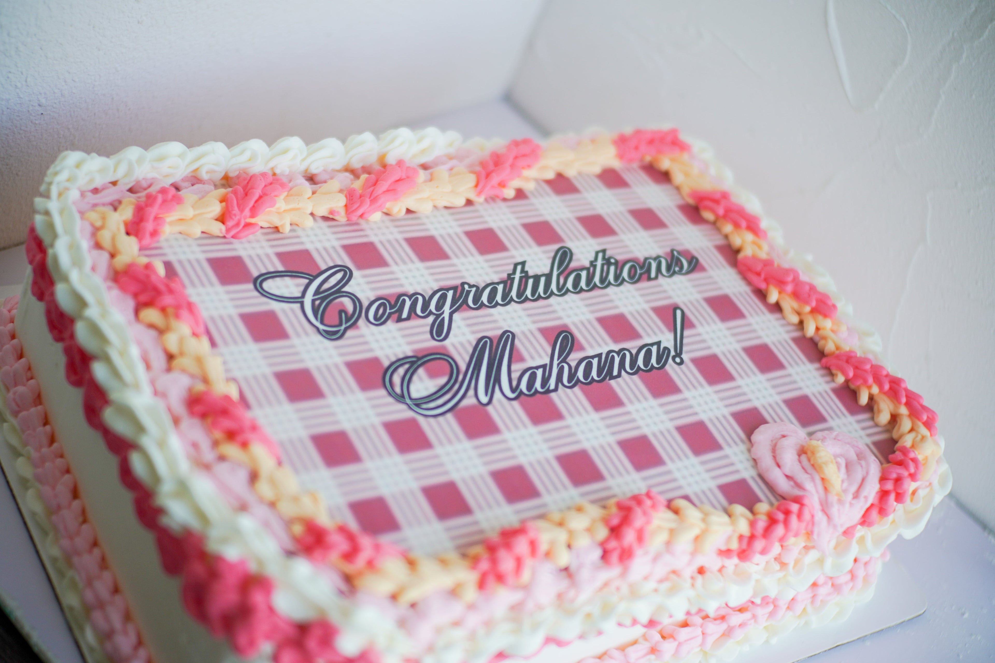 Custom sheet cakes